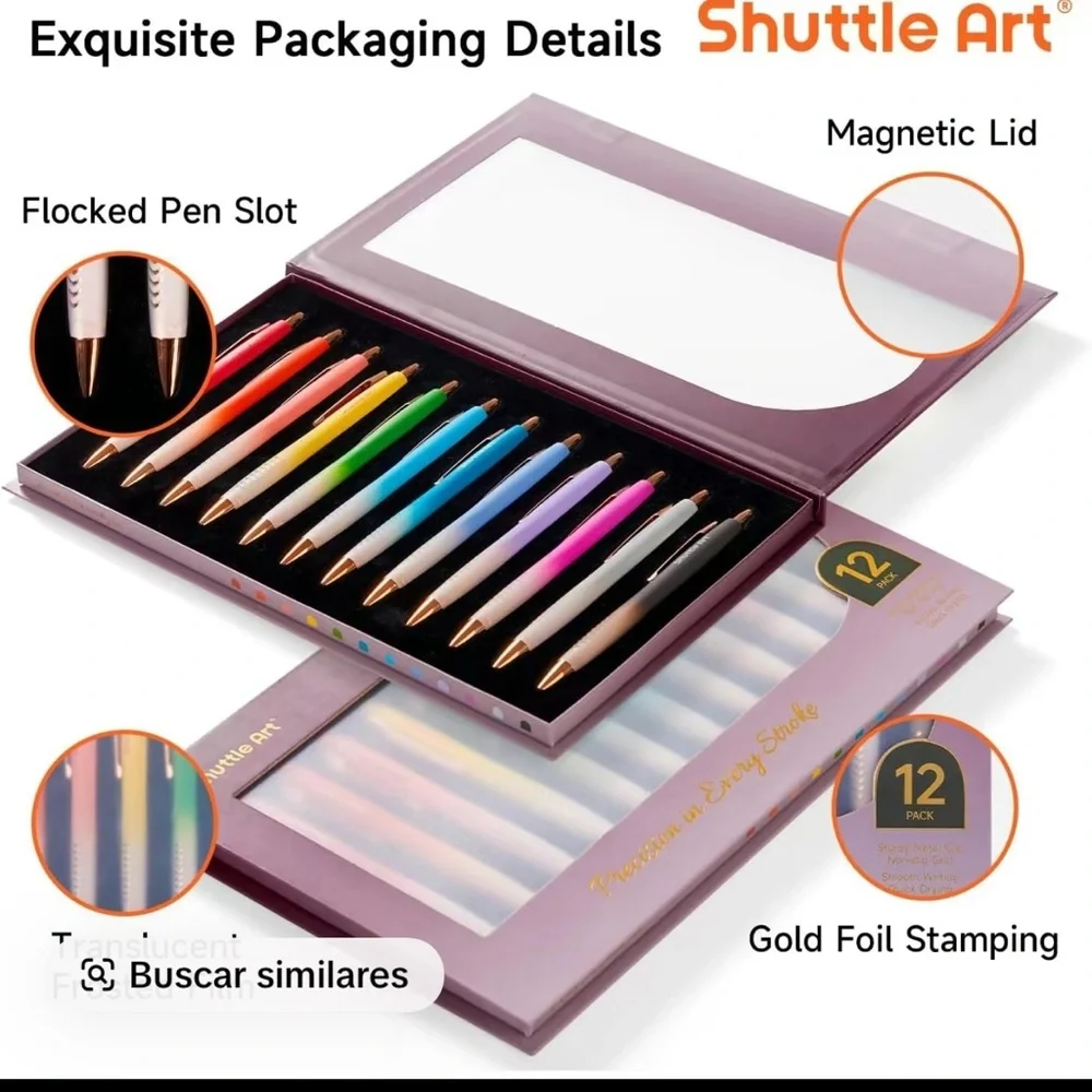 Colorful Gradient Pen Set - Picture 2 of 6